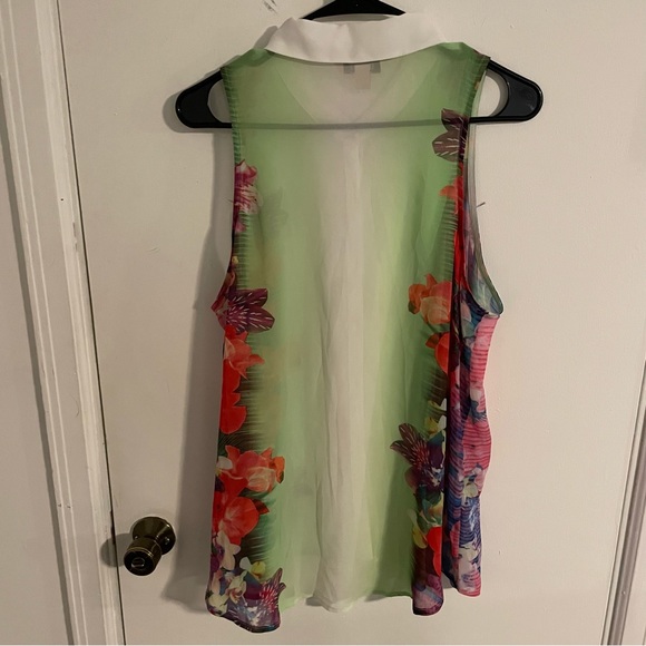 NWOT Womens Sleeveless Blouse - Picture 7 of 8